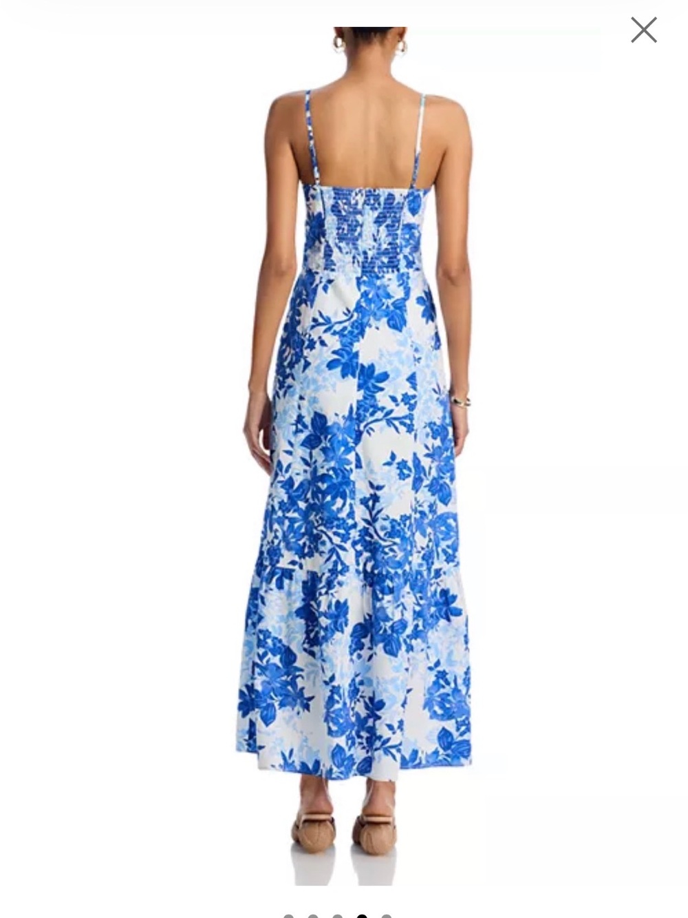 AQUA Floral Maxi Dress - Picture 5 of 5